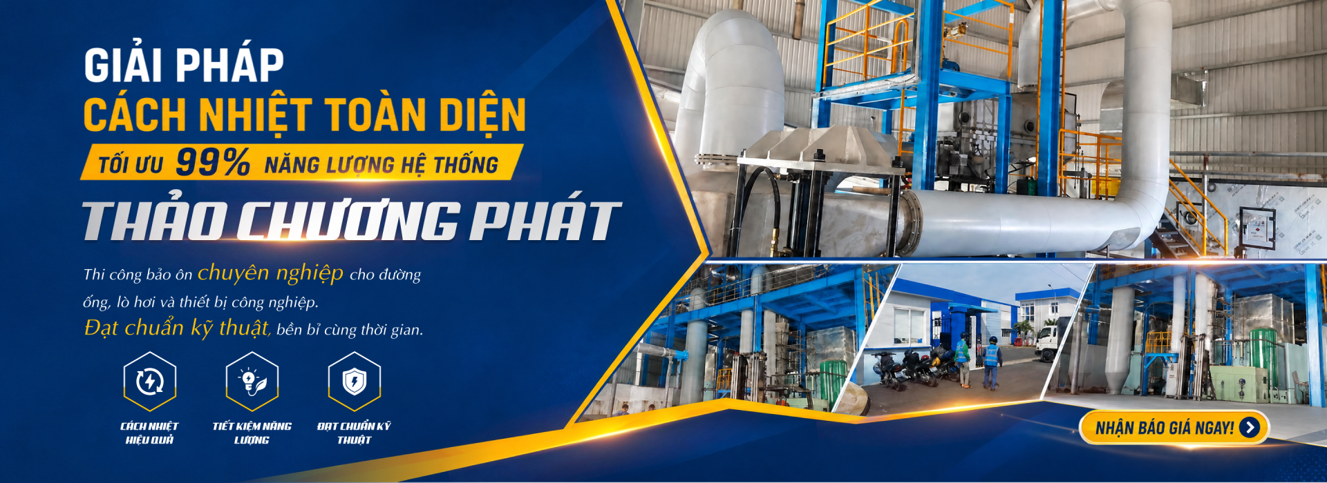 Thi công bảo ôn cách nhiệt