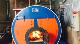 Cường độ đốt lò hơi giảm