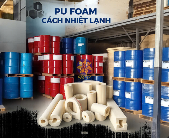 Foam PU Cách Nhiệt Lạnh Phổ Biến