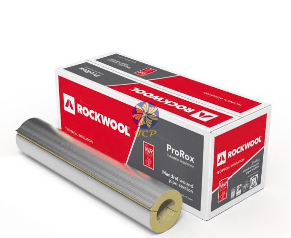 Bông khoáng Rockwool ống ProRox PS có bạc