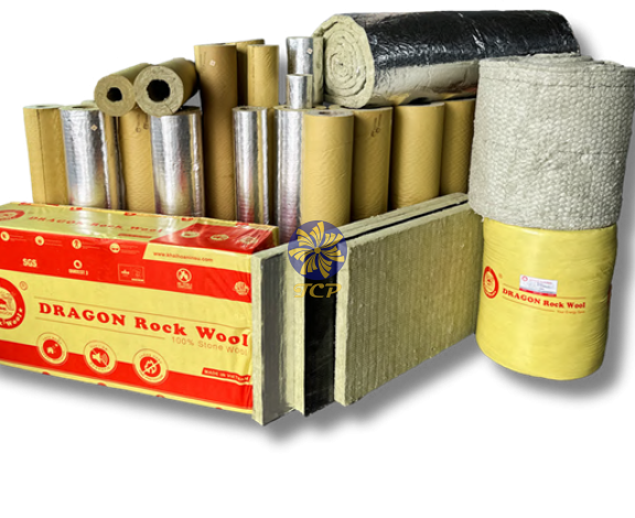 Bông bảo ôn rockwool - bông bảo ôn ceramic